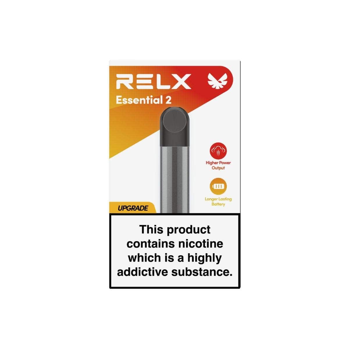 RELX Essential 2 | 10W Power + USB-C Fast Charge Smooth Pod Vape Device 2 RELX Essential 2