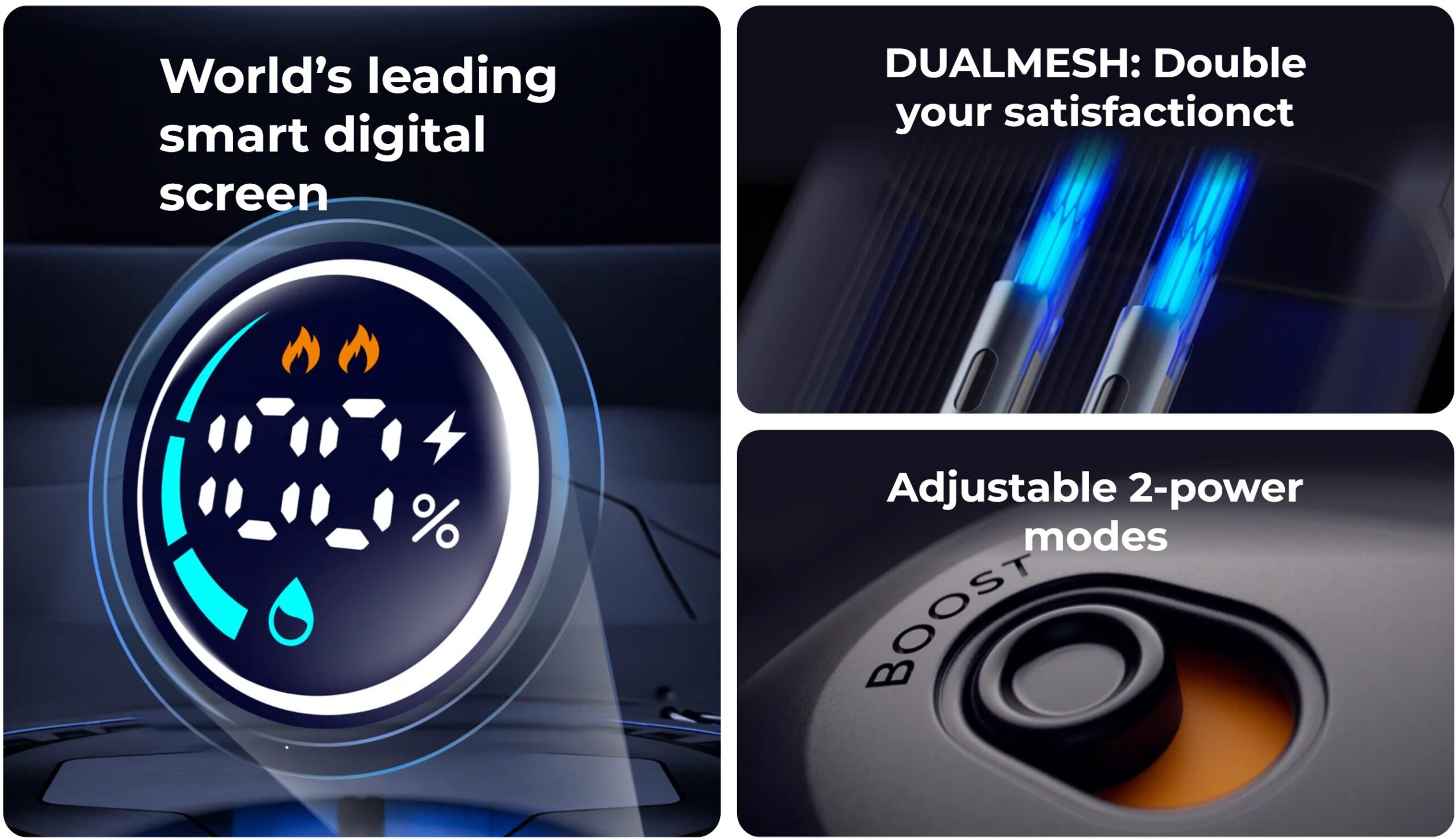 WAKA soPro DM8000i | Smart Screen + DUALMESH™ 14ml Long-Lasting Disposable Vape