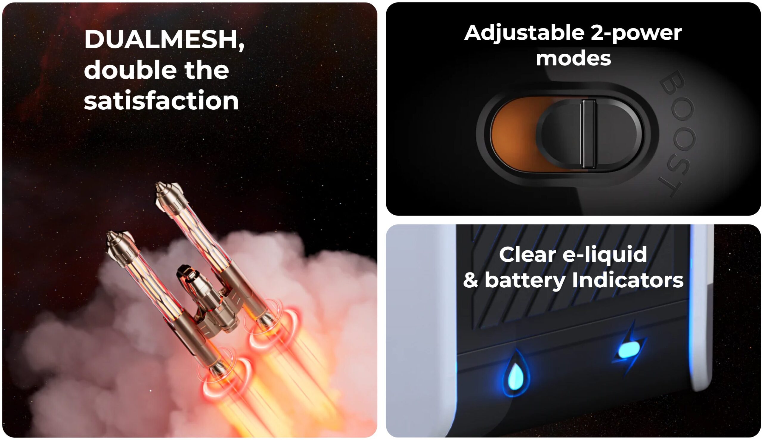 WAKA soPro PA10000 | DUALMESH Boost Mode 10000 Puffs rechargeable disposable vape