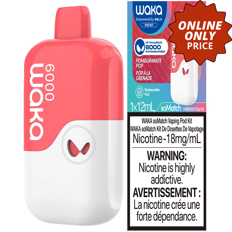 Now In Stock: WAKA & Snowplus Pod Kits and Cartridges