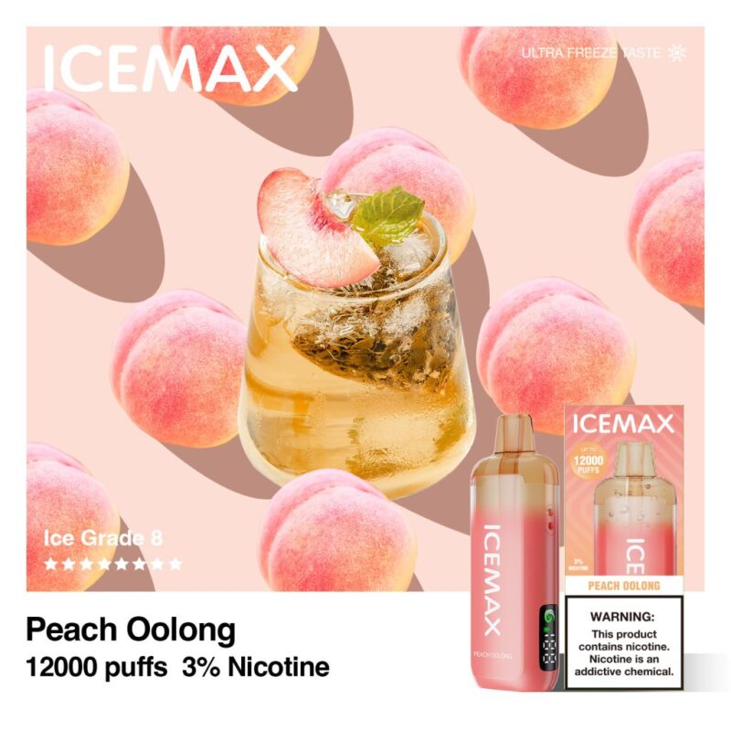 Icemax Ultra Freeze 12000 puff disposable vape | Ice-Blast Cooling | LCD Display | 100% Authentic | Full Flavor Lineup 30 Experience the refreshing blast of our disposable vape ice flavours. These devices are pre-filled with invigorating menthol and fruit combinations.