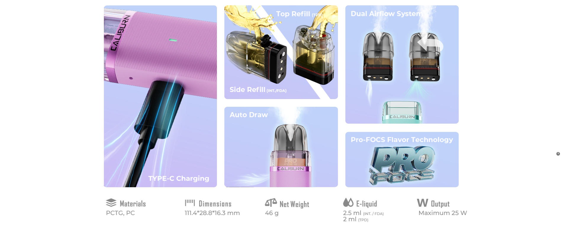 UWELL G3 LITE 卡里蹦 开放式自注油电子烟 9