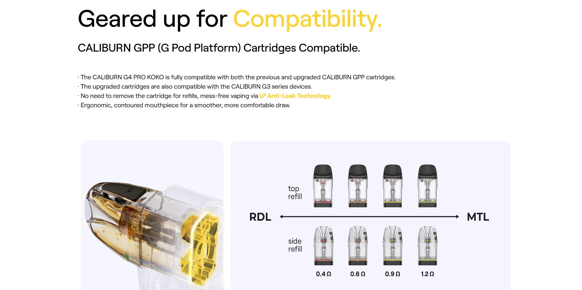 UWELL G4 PRO KOKO 卡里蹦 开放式自注油电子烟 11