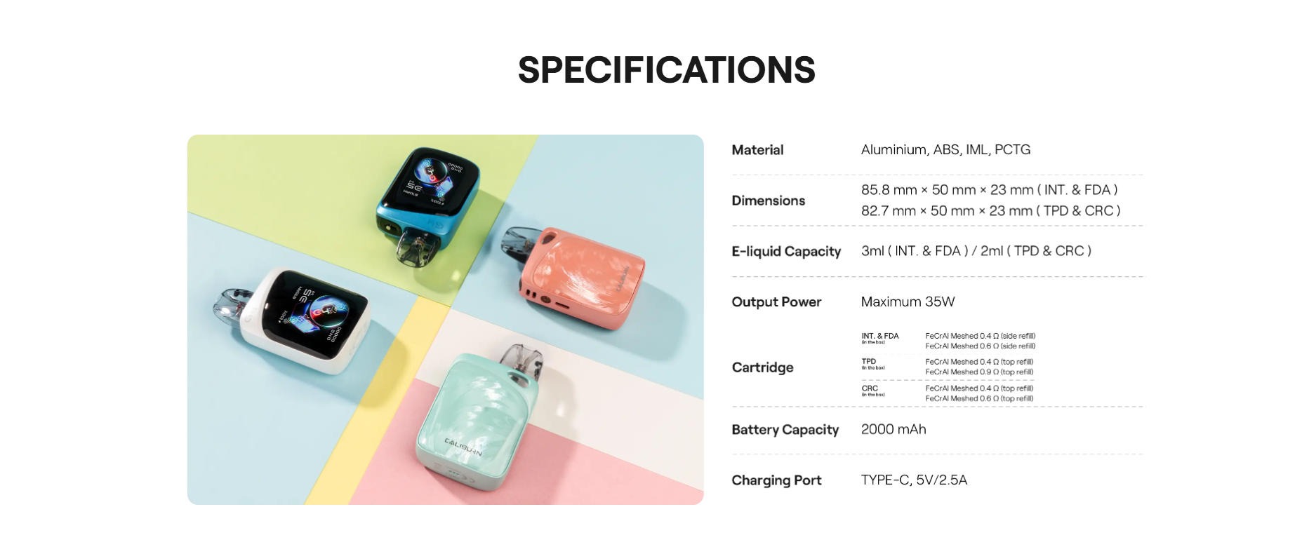 UWELL G4 PRO KOKO 卡里蹦 开放式自注油电子烟 13