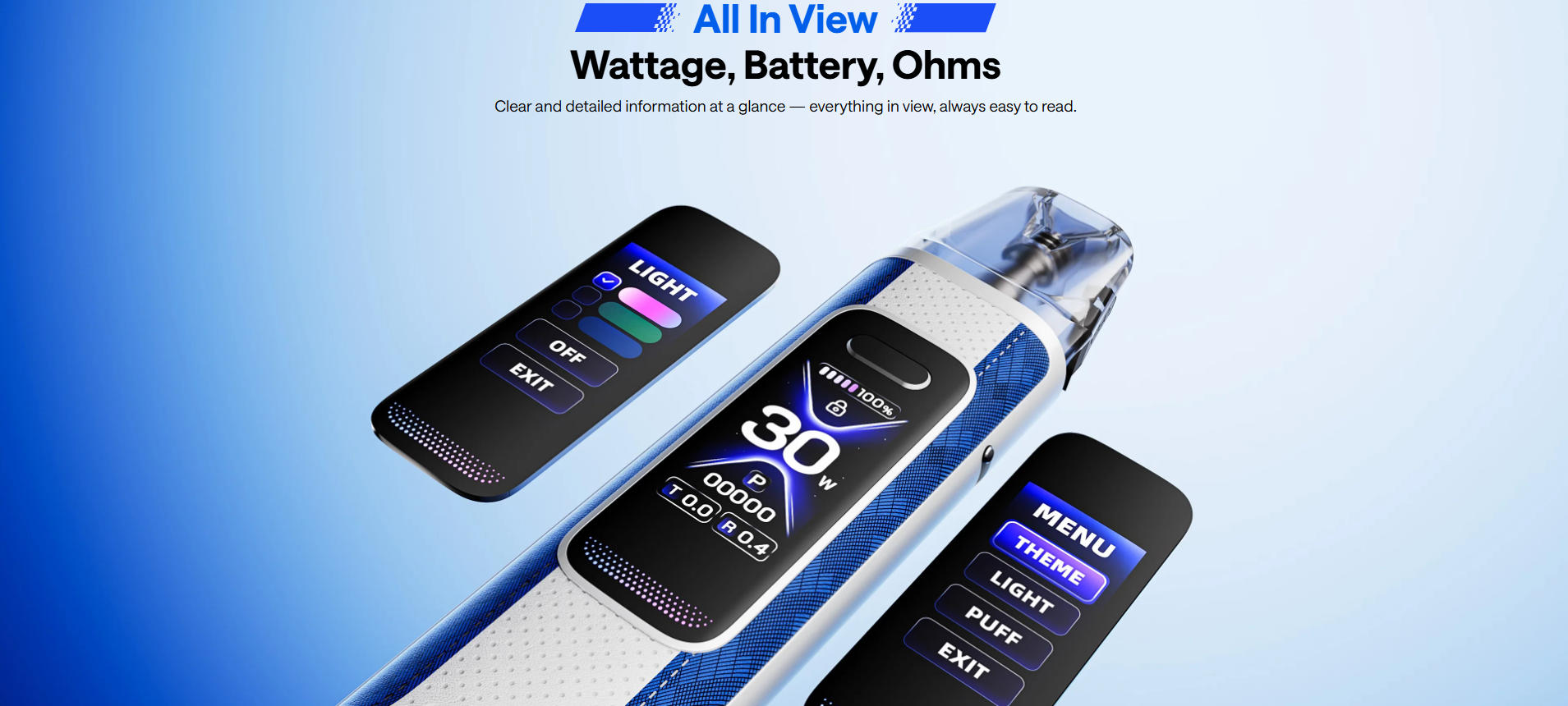 Genuine OXVA XLIM PRO 3 Open Refillable Vape Device 13