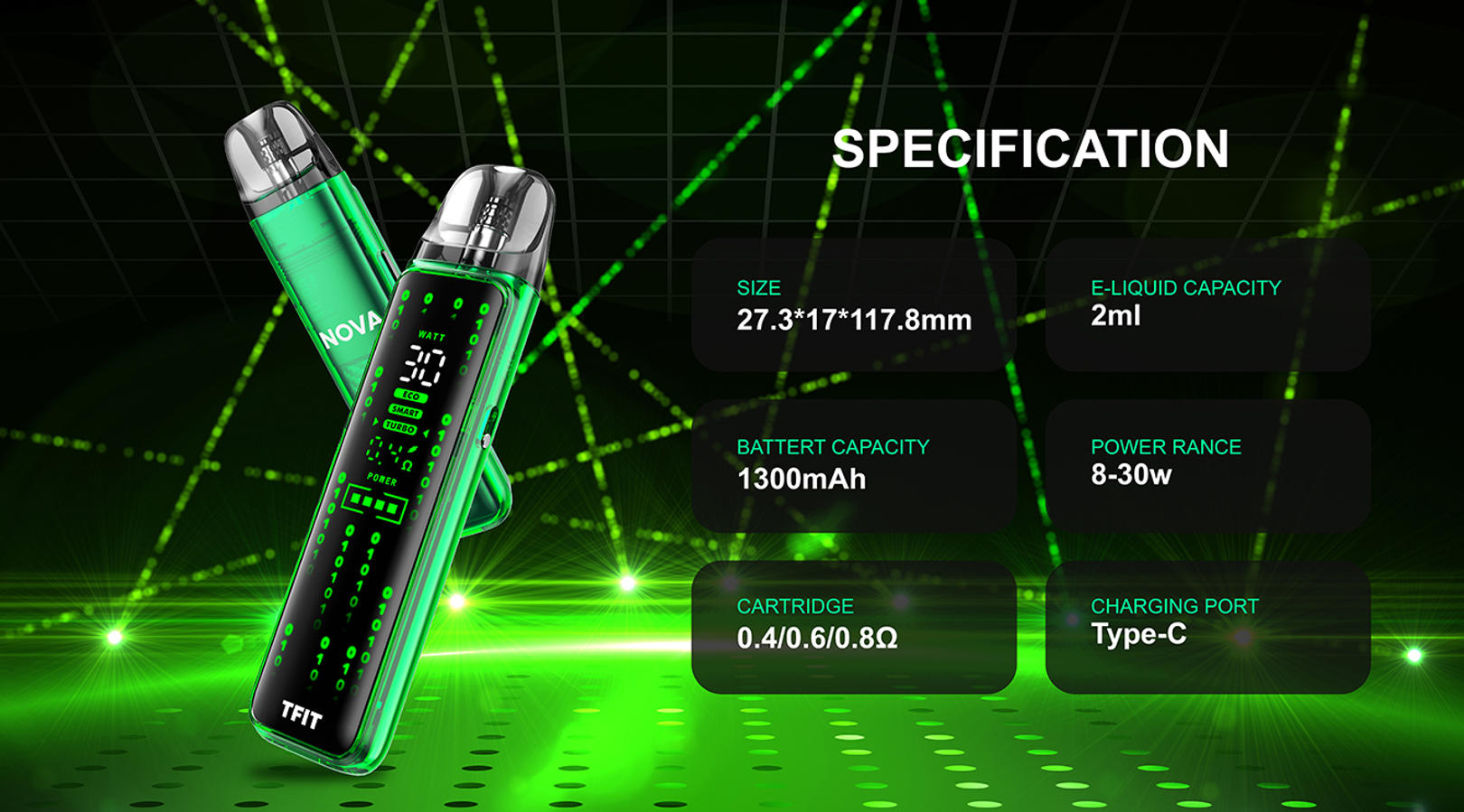 Think Vape NOVA 开放式自注油电子烟 10