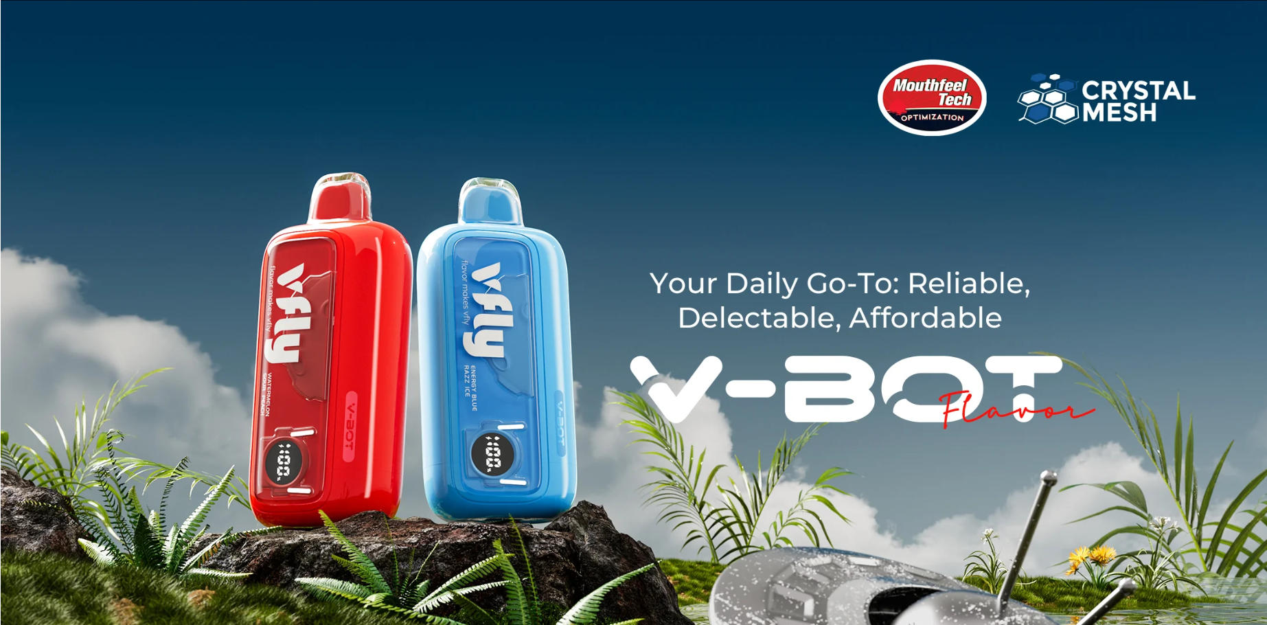 VFLY V-BOT 40000 口 20毫克 高浓度版本 一次性电子烟 5