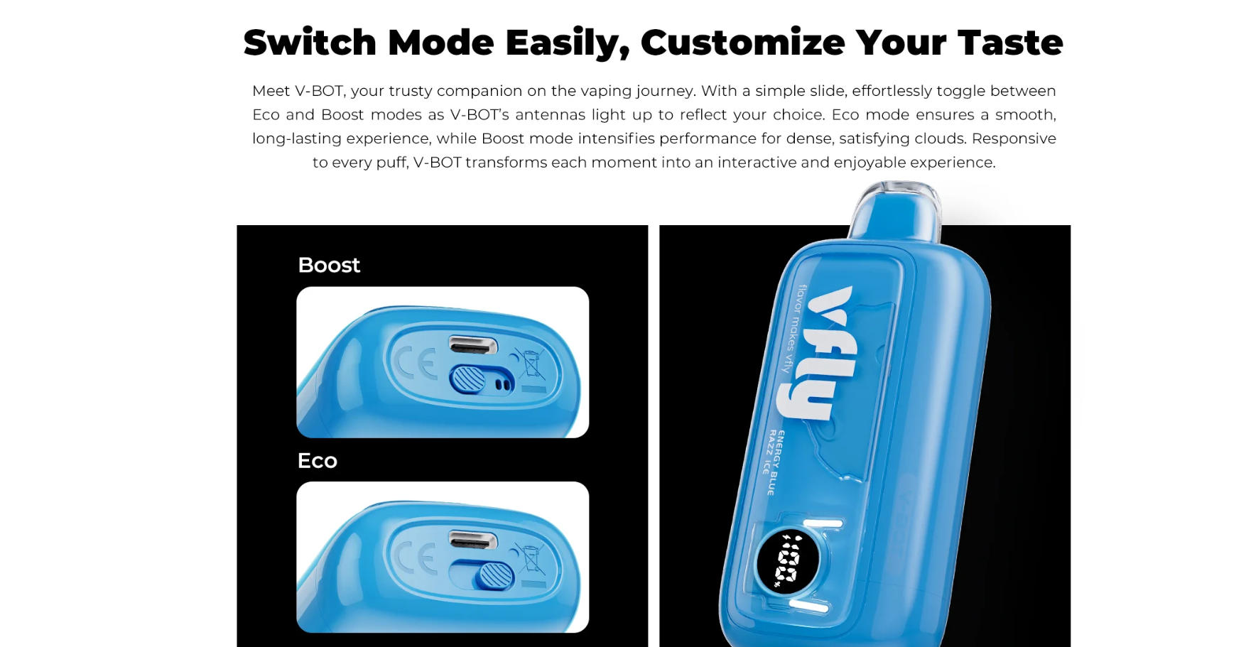 VFLY V-BOT 40000 口 20毫克 高浓度版本 一次性电子烟 6