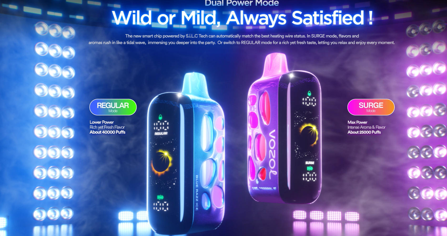 VOZOL RAVE 46000 затяжек, российская одноразовая электронная сигарета высокой концентрации 7