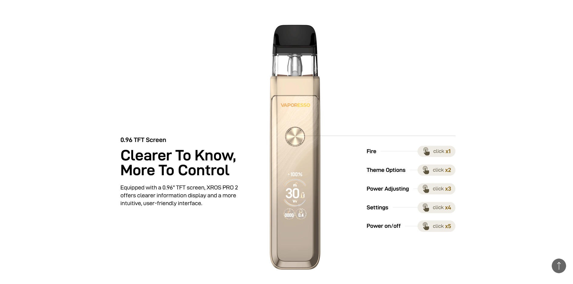 VAPORESSO XROS PRO 2 开放式电子烟 13