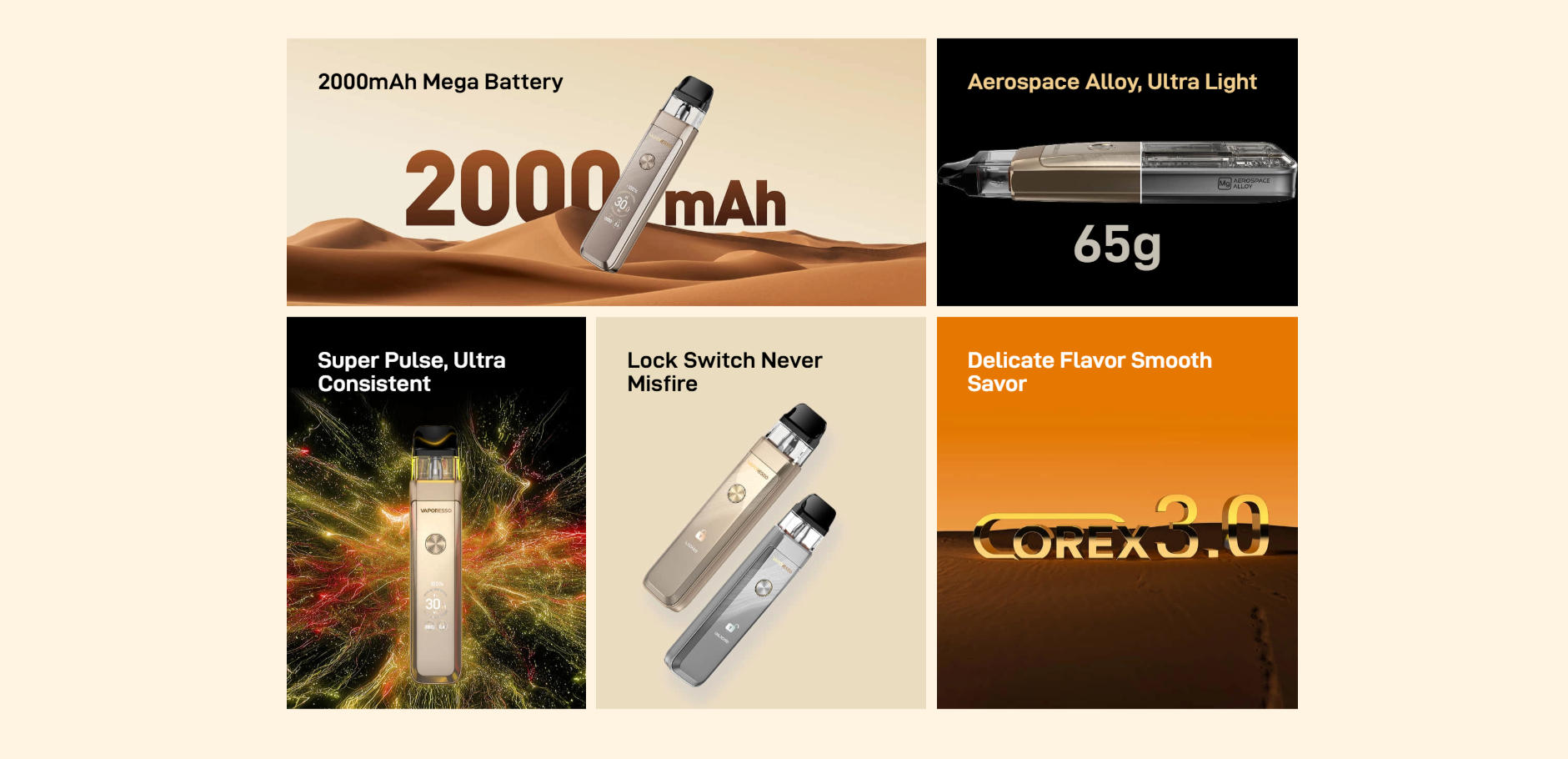 VAPORESSO XROS PRO 2 开放式电子烟 7