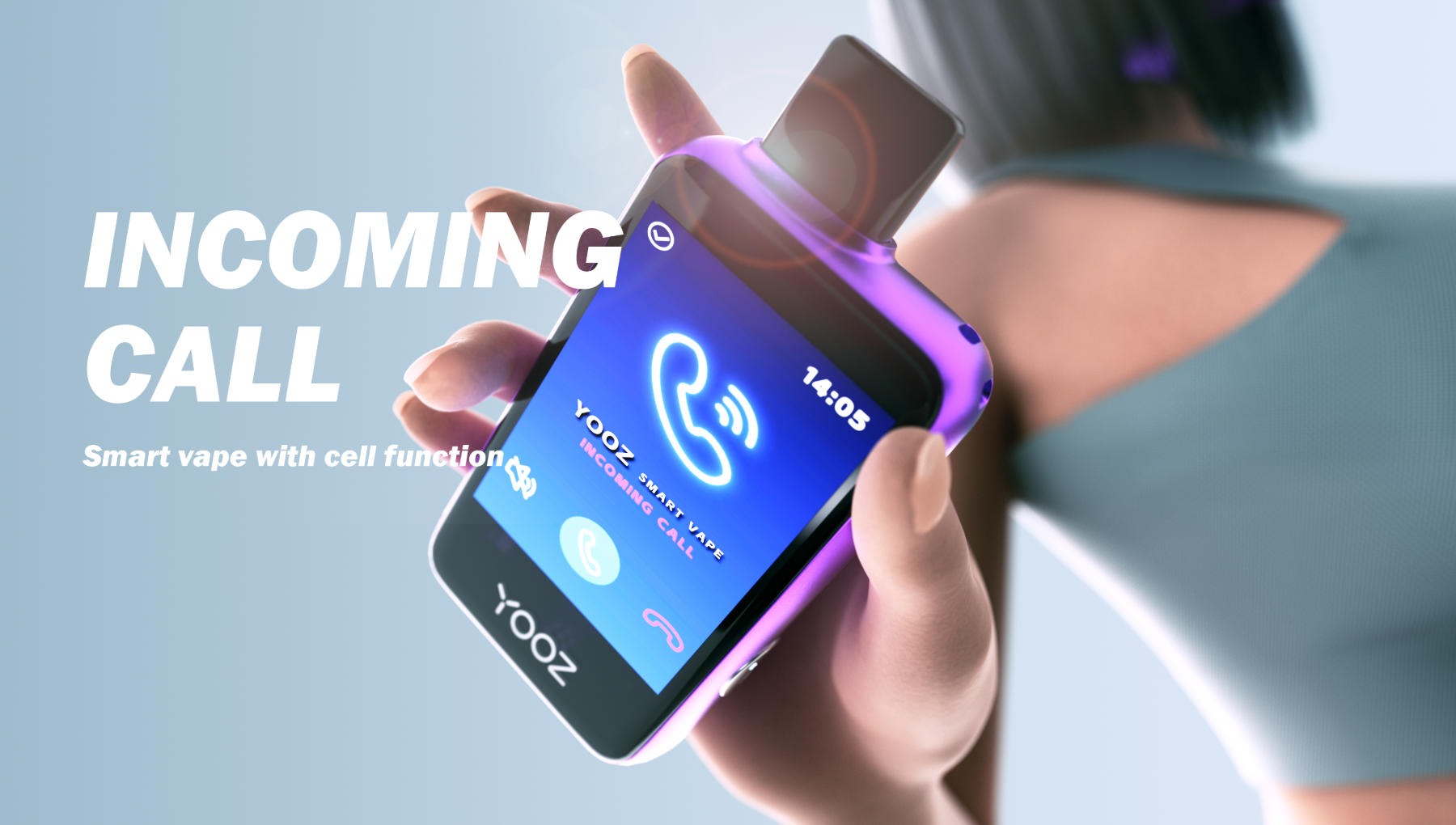 柚子 YOOZ LINKX 25000 口 一次性电子烟 超大触控屏蓝牙电话/游戏经典智能 6