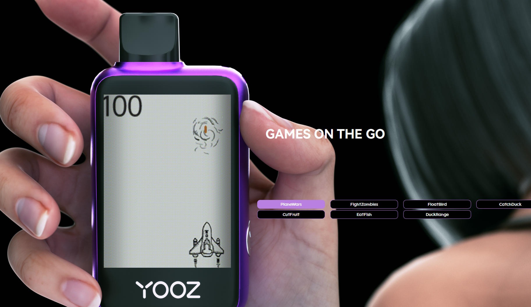 柚子 YOOZ LINKX 25000 口 一次性电子烟 超大触控屏蓝牙电话/游戏经典智能 9