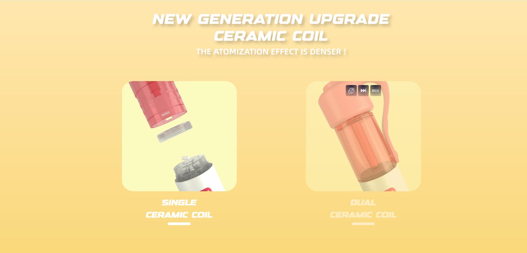 柚子积木YOOZ INNOVATOR 8 毫升 4000 口 一次性电子烟 8