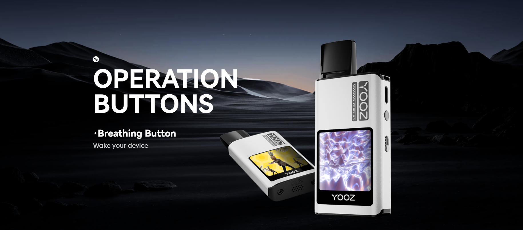 柚子 YOOZ ZERO V5 开放式电子烟 超大触控屏蓝牙电话/游戏经典智能 32