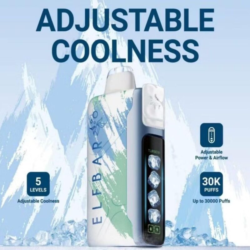 正品ELFBAR ICE KING 冰王 25000 口-冰度可调节一次性电子烟 3