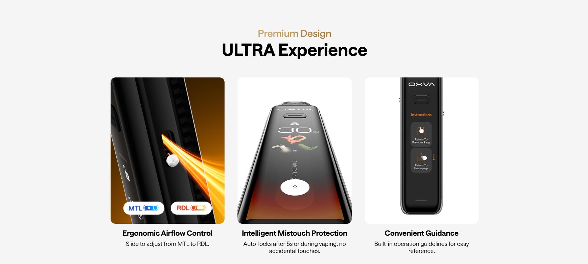 Оригинальная OXVA XLIM 3 ULTRA открытая заправляемая электронная сигарета 17