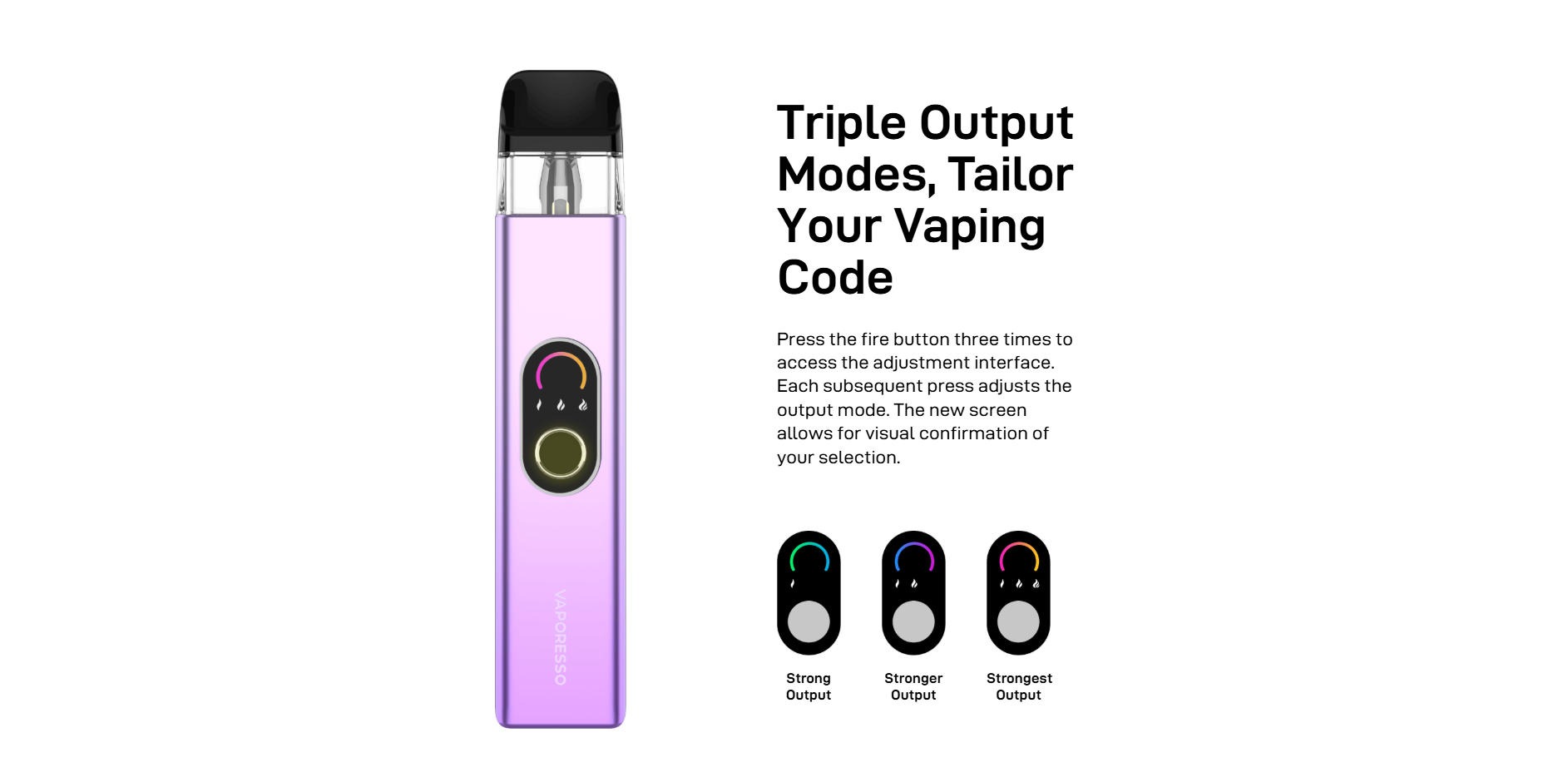 VAPORESSO XROS 4 открытая электронная сигарета 10