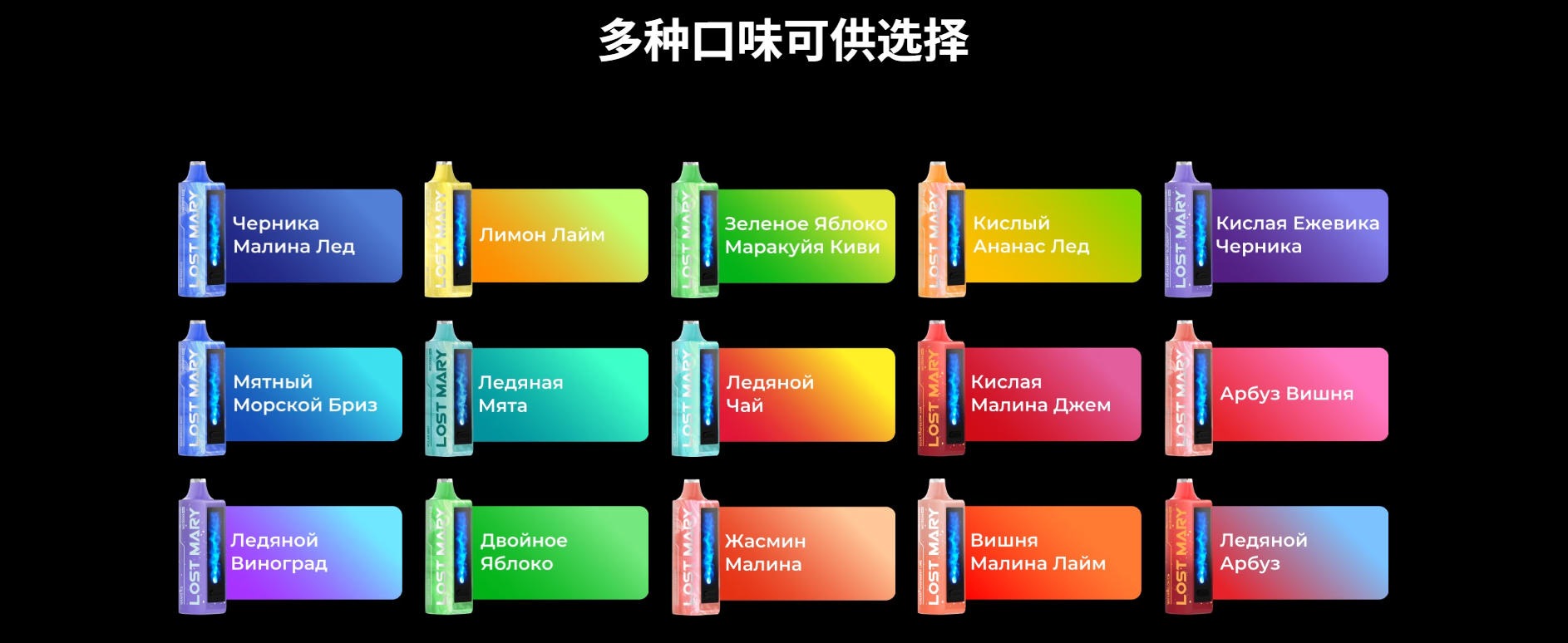LOST MARY MO 20000 PRO 20000口 20毫克 俄版 一次性电子烟 7