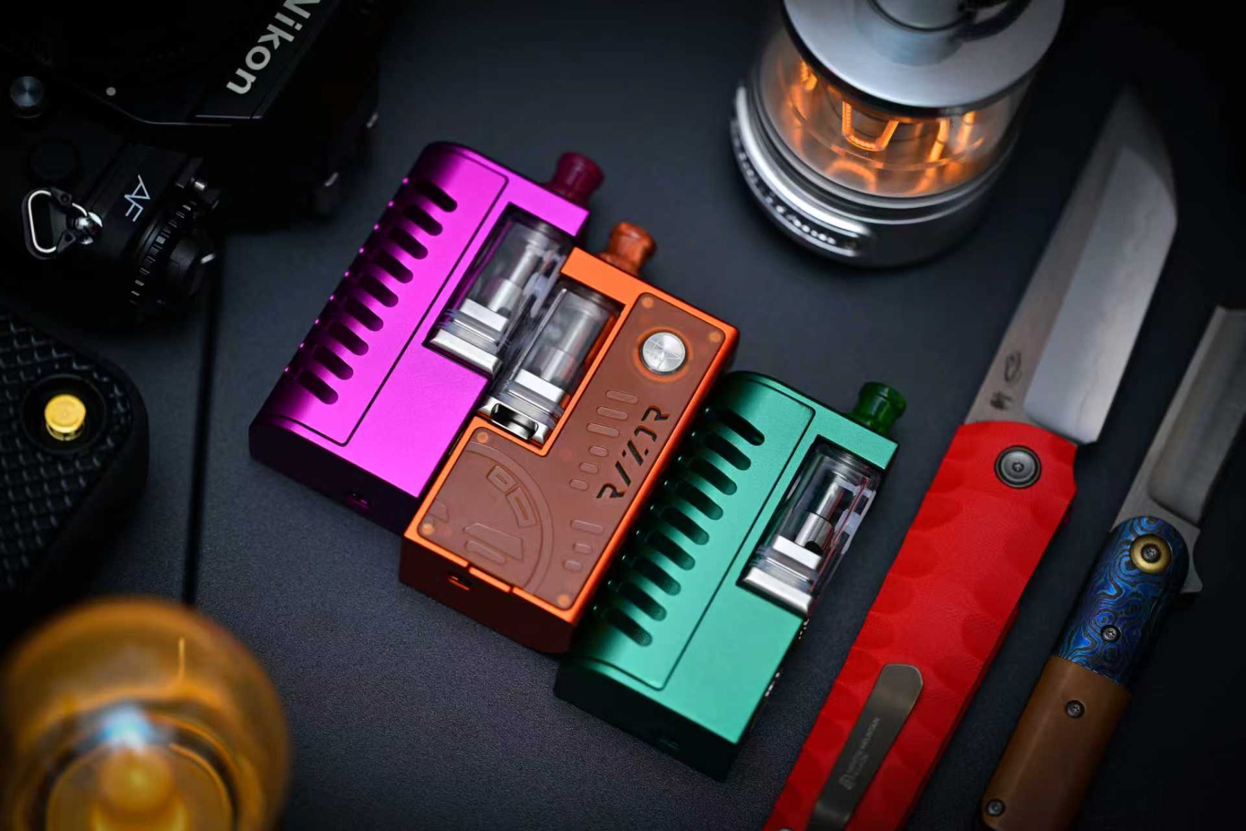 Bruce 胡子 Razor AIO 刀锋套膜机 开放式电子烟 2