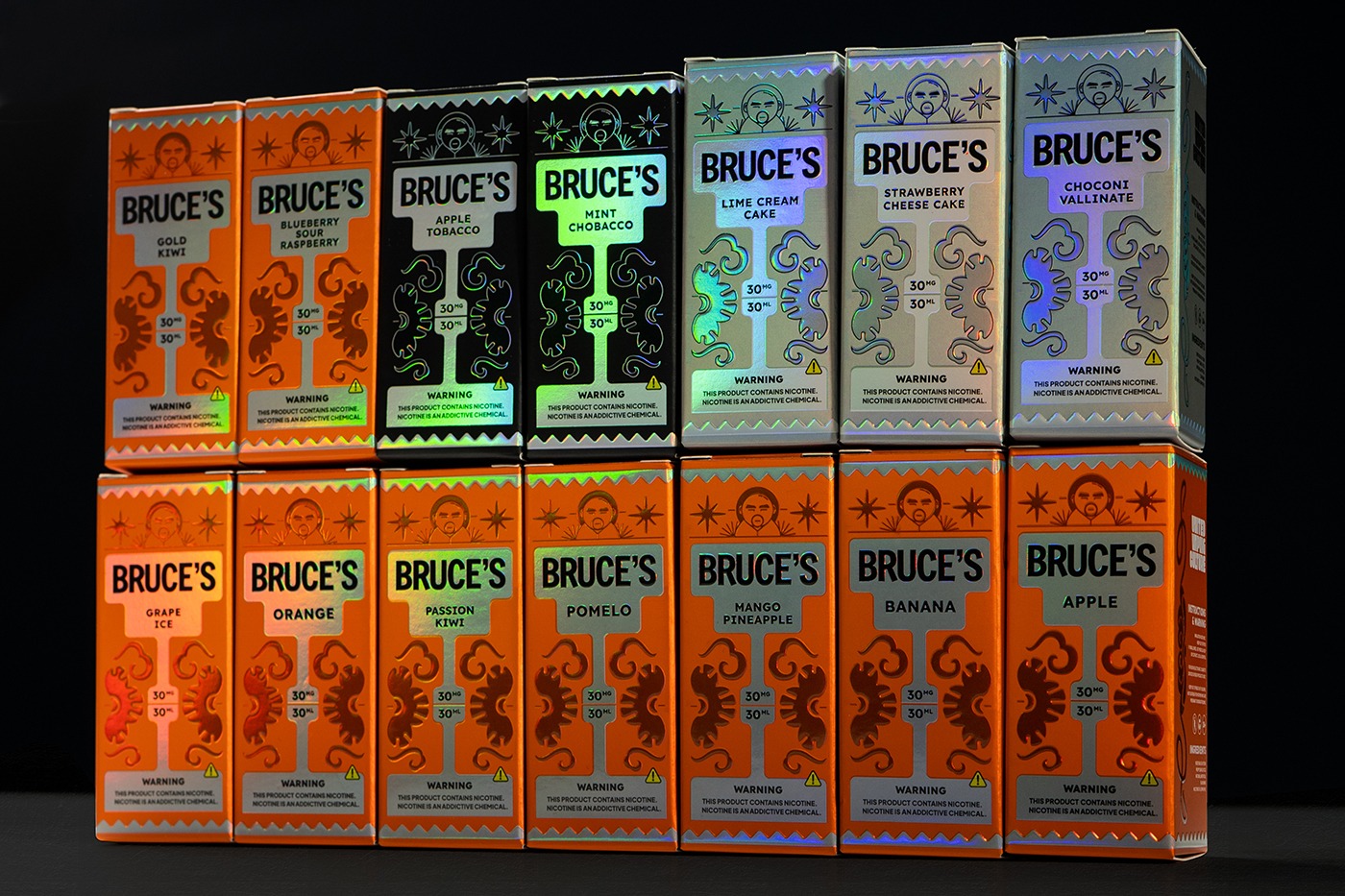 Bruce's 胡子油 30毫升30毫克 尼古丁盐烟油 2