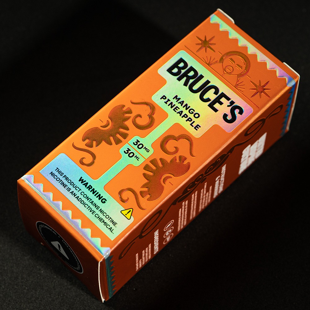 Bruce's 胡子油 30毫升30毫克 尼古丁盐烟油 4