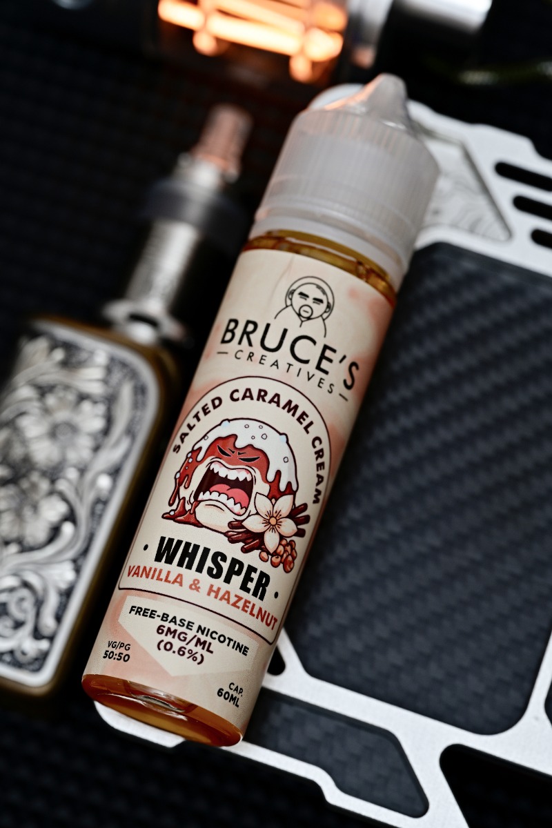 Bruce's 海盐焦糖奶霜:轻语(香草榛子) 60毫升6毫克 胡子大烟雾烟油 7 Bruce's 海盐焦糖奶霜:轻语(香草榛子) 60毫升6毫克 胡子大烟雾烟油 2