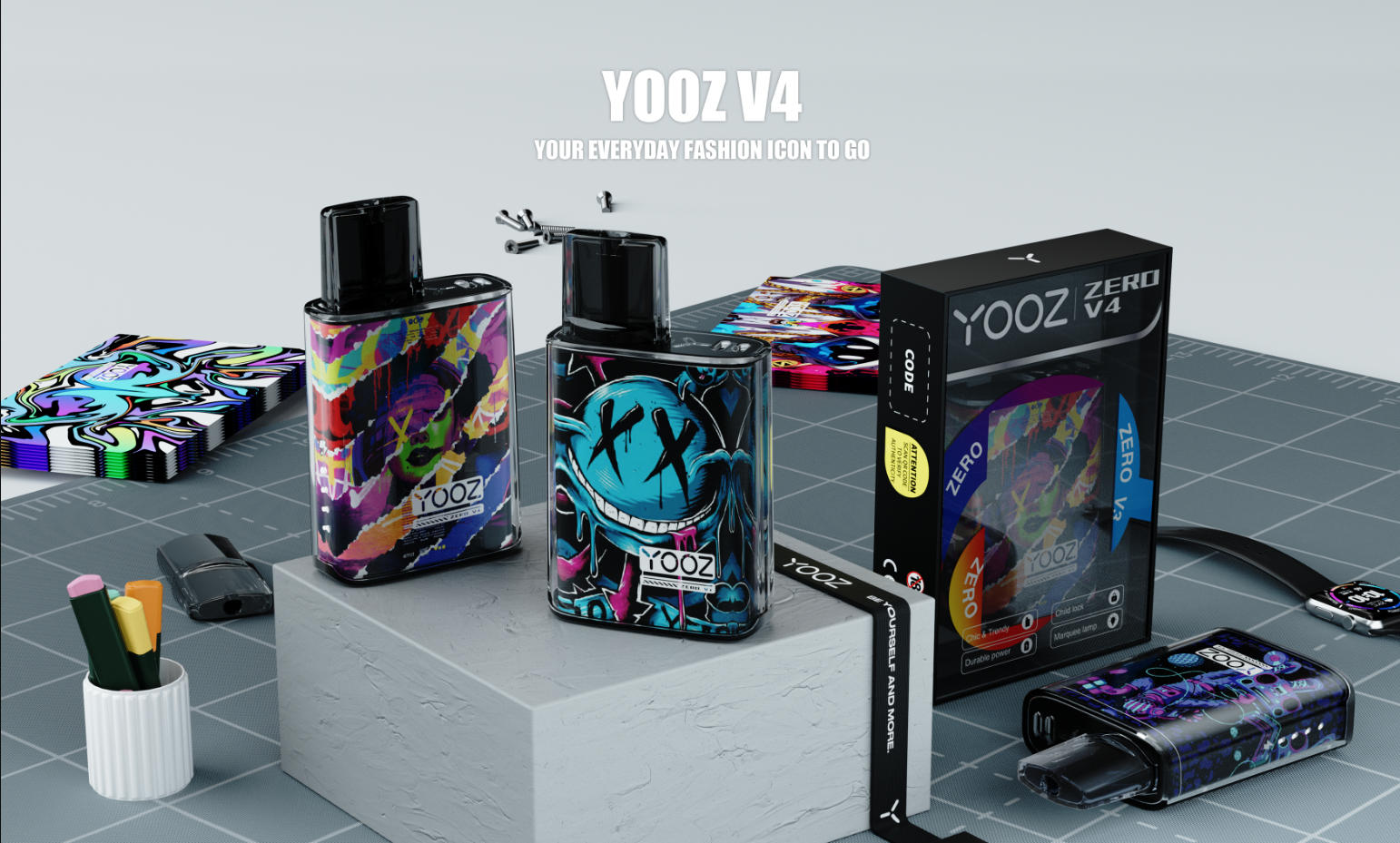柚子 YOOZ ZERO V4 开放式自注油电子烟 21